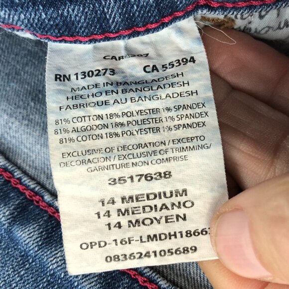 2 Lee Womens Jeans 14 Medium Lot Of Two Classic Straight Leg Mid Rise Relaxed - Picture 5 of 16